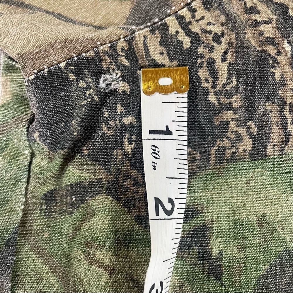 VTG 80s/90s Realtree Camouflage Bomber Snap Jacket by Liberty Made in USA - Picture 9 of 14